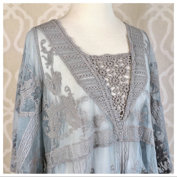 Noelle Layering Vintage Lace Tunic - Picture 6 of 10
